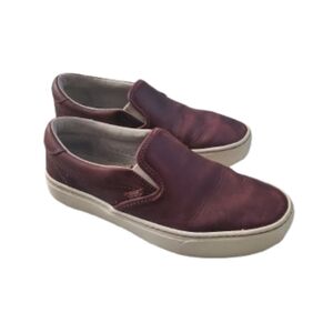 Vans Unisex Slip-On Leather Shoes - Brown